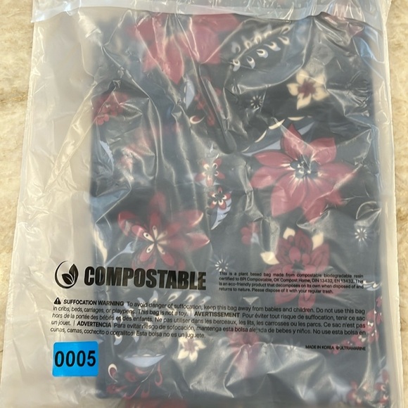 NEW Margaret M | Deandra‎ A Line Skirt | Blue Pink Tropical Floral | Size Small - Picture 7 of 7